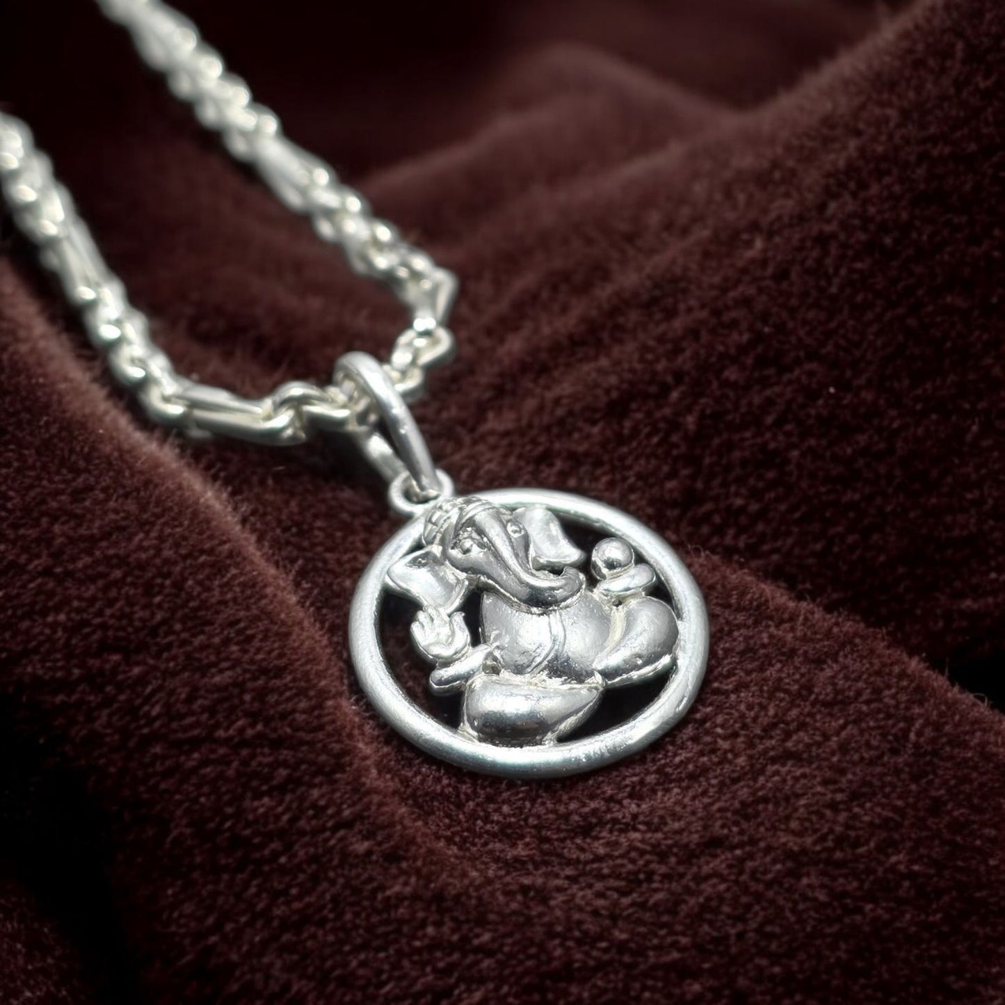 Lord Ganesh Silver Locket