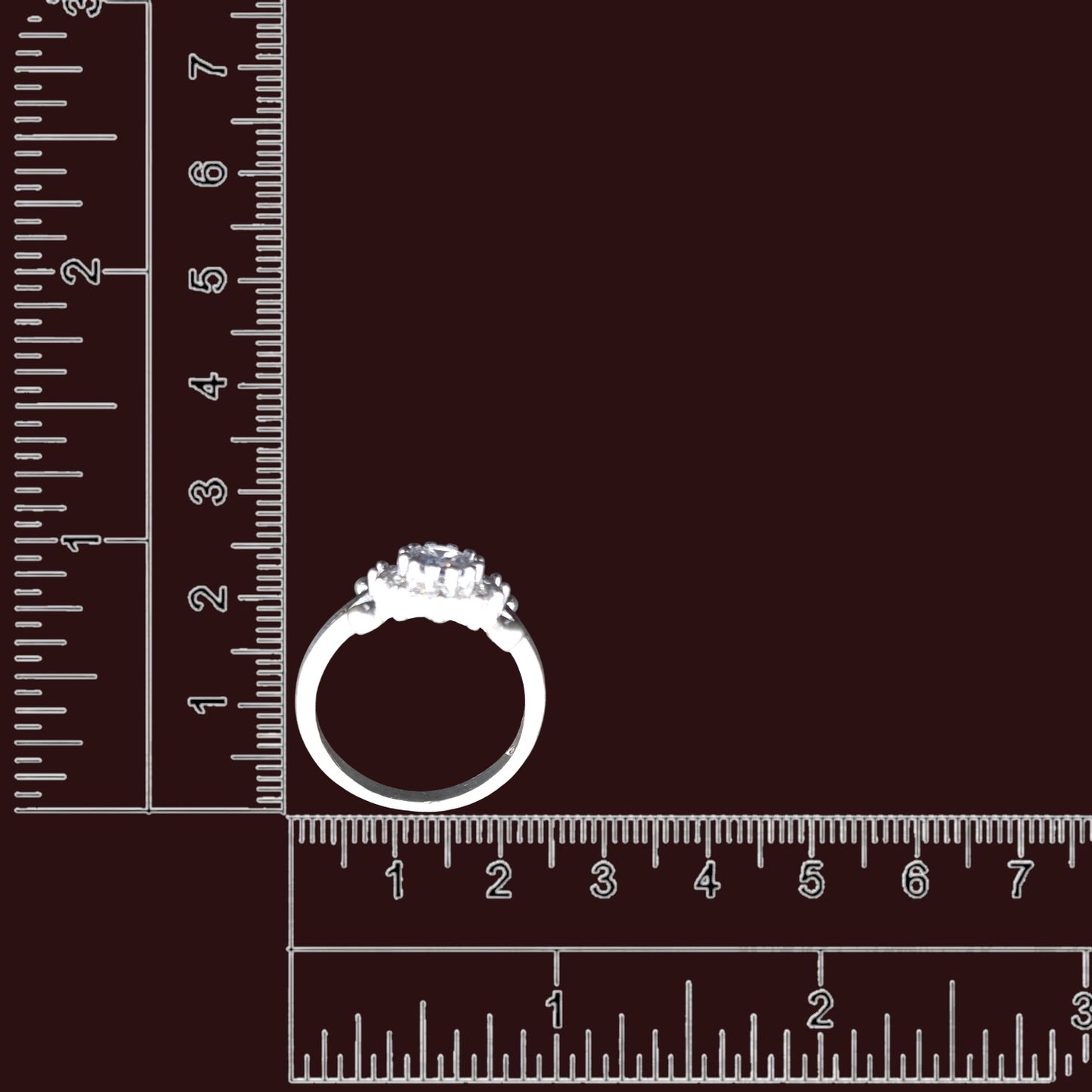 Floral Swirl Vintage Ladies Ring