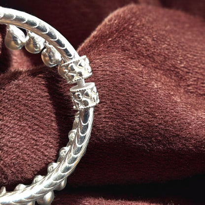 Traditional Baby Leg Kada with Ghungroos (Pair)