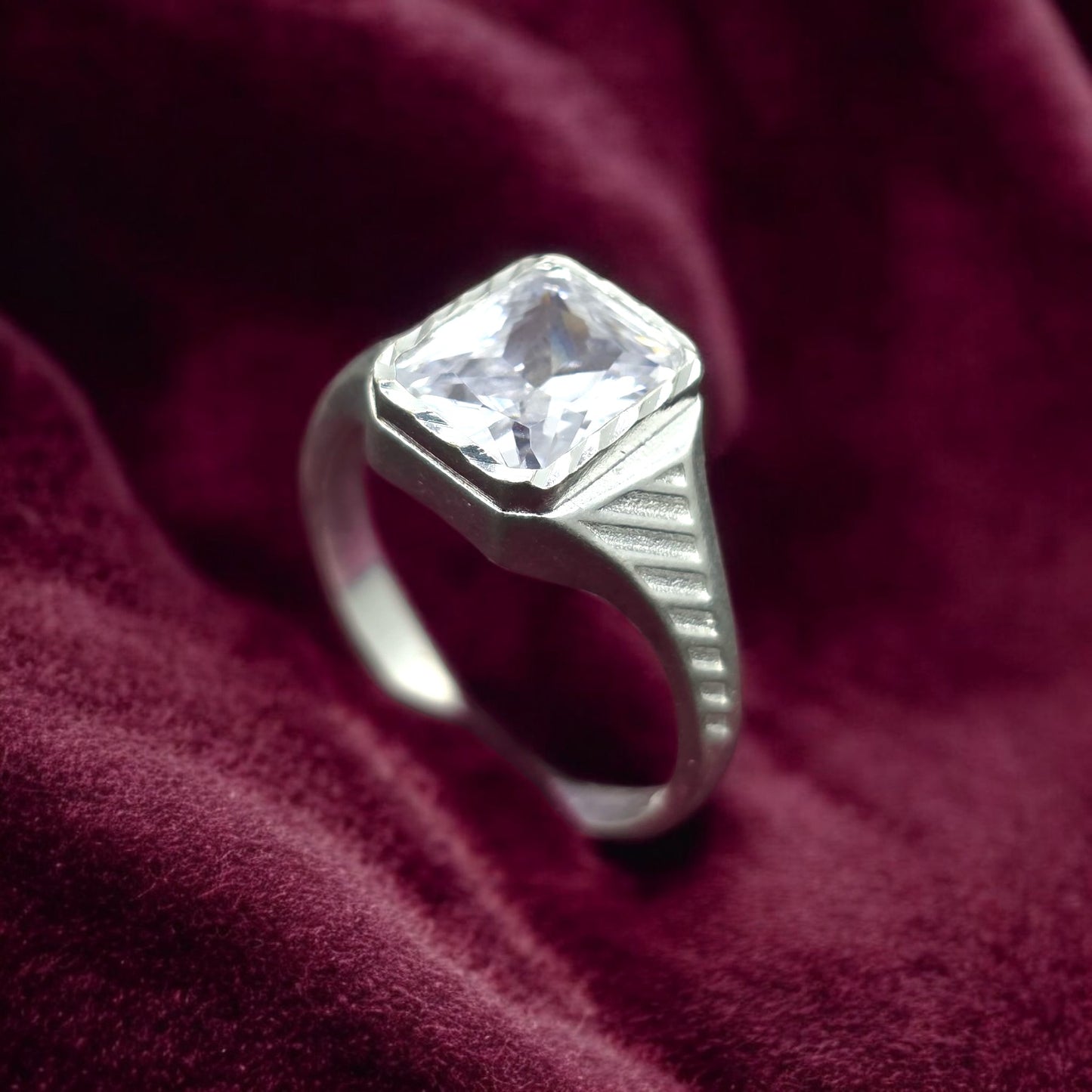 Crystal Titan Gents Ring