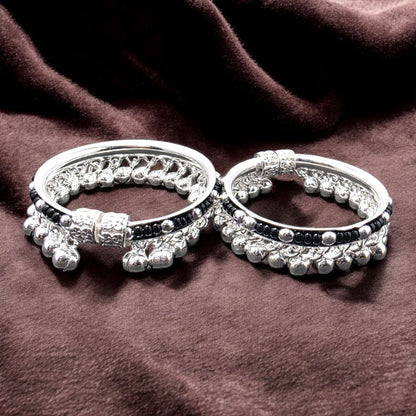 Traditional Baby Leg Kada with Ghungroos (Pair)