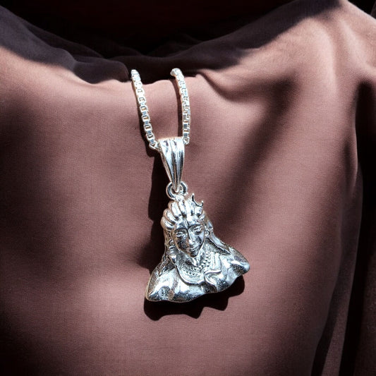 Lord Shiva (Adiyogi) Silver Pendant