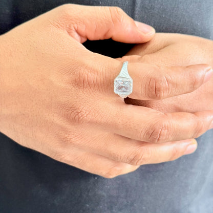 Crystal Titan Gents Ring