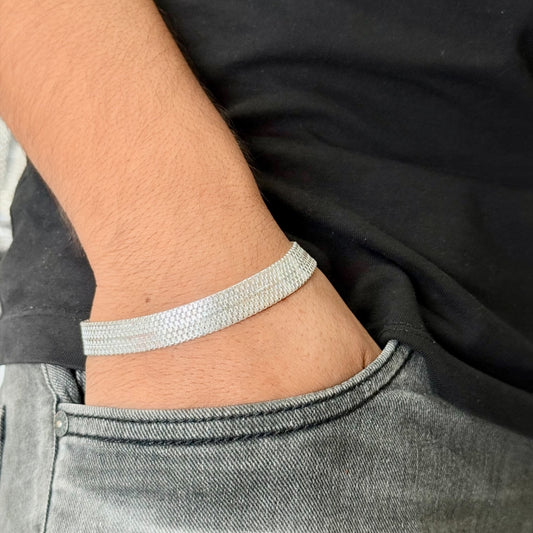 Mens Silver Bracelet