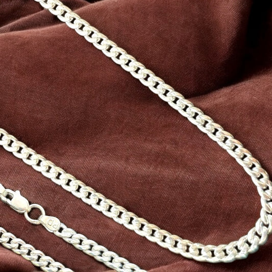 Men’s Silver Cuban Chain